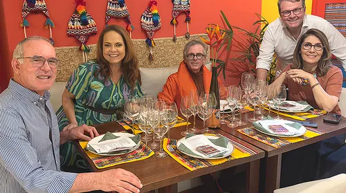 Mauro Vasconcelos prestigia jantar de vinícola gaúcha no Império do Ceviche - Imagem