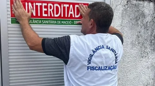 Restaurantes interditados em Maceió tinham fezes, esgoto e roedores - Imagem