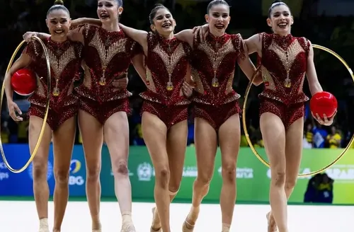 Com alagoana, Brasil ganha duas pratas no Mundial de Ginástica