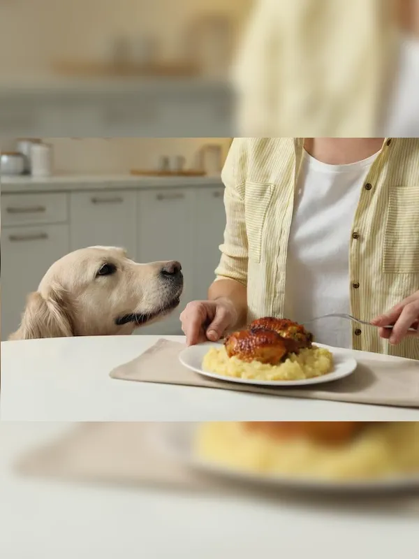 Seu cachorro sempre pede comida à mesa? Aprenda como reduzir o hábito