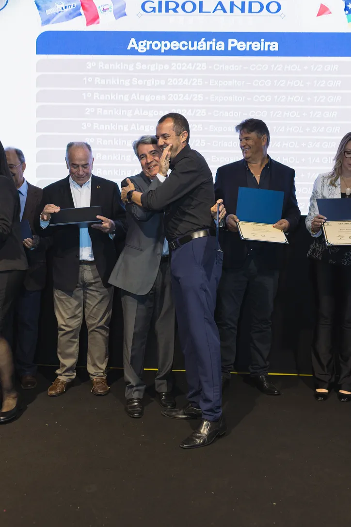 Imagem ilustrativa da imagem Agropecuária Pereira conquista 2º lugar nacional em ranking da raça Girolando