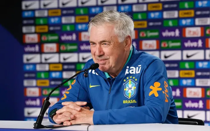 Carlo Ancelotti anunciou a lista de convocados da Seleção