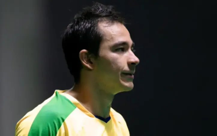Hugo Calderano venceu nessa segunda-feira (18) por 3 a 0