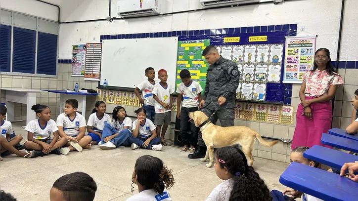 Animais também são utilizados na interação social com crianças