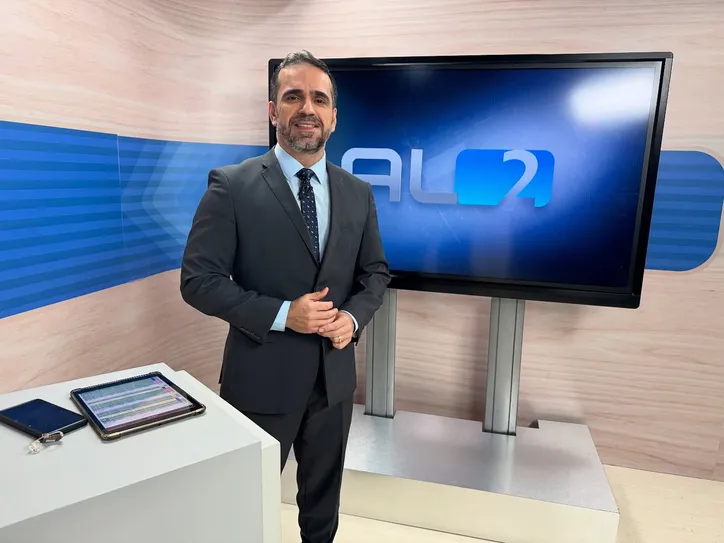 Telejornal de maior audiência em Alagoas é apresentado por Filipe Toledo