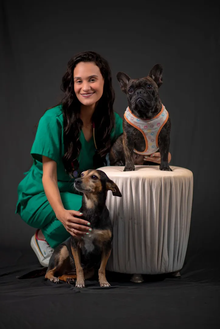 Veterinária Catharina Vital destaca os cuidados necessários para que os pets estejam bem