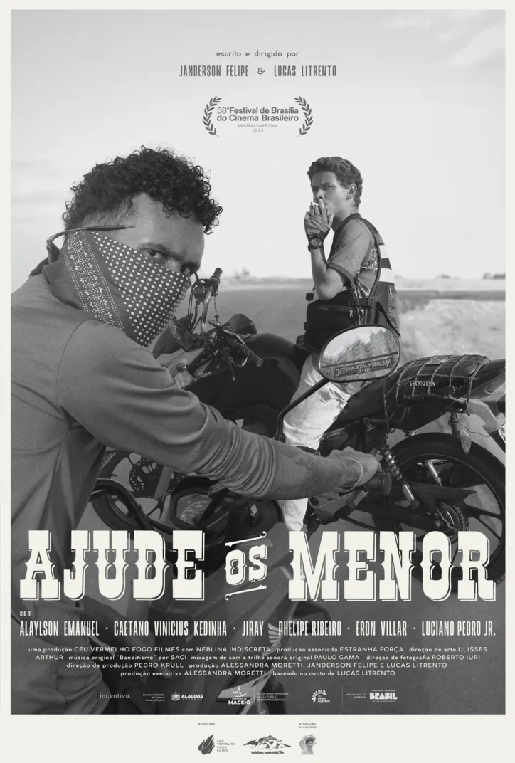 Imagem ilustrativa da imagem Curta alagoano 'Ajude os Menor' representa Alagoas no festival de cinema de Brasília