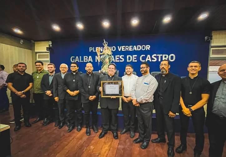 Imagem ilustrativa da imagem D. Beto Breis é homenageado pela Câmara com título de Cidadão Honorário de Maceió