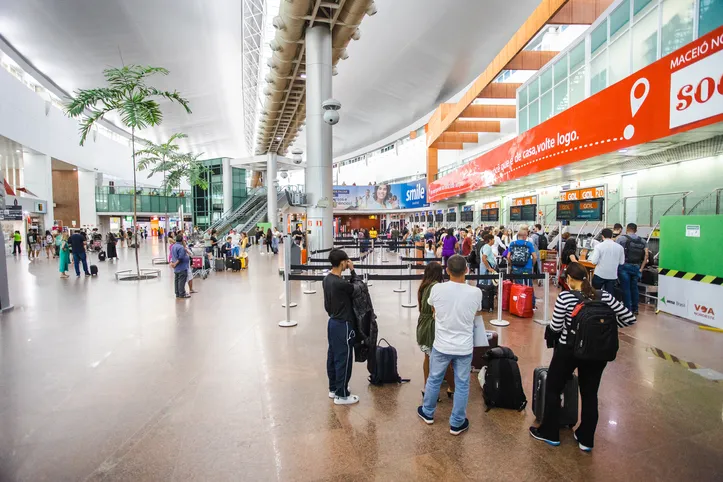 Foram 10.186 passageiros estrangeiros desembarcando em Alagoas