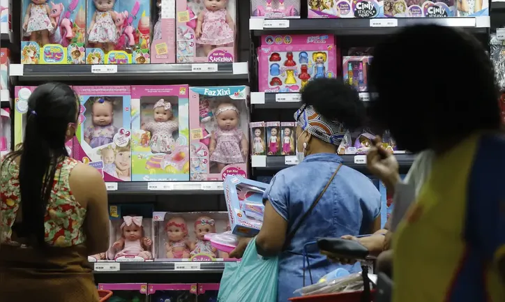 Brinquedos estão na preferência de mais da metade das intenções (59,78%)