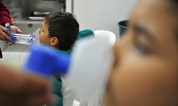 Crianças têm altos índices de infecções respiratórias graves