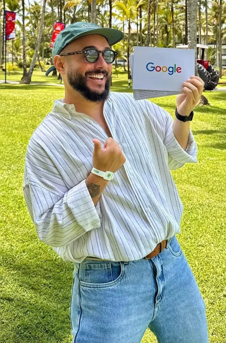 Imagem ilustrativa da imagem Humorista alagoano Ed Gama apresentou evento do Google