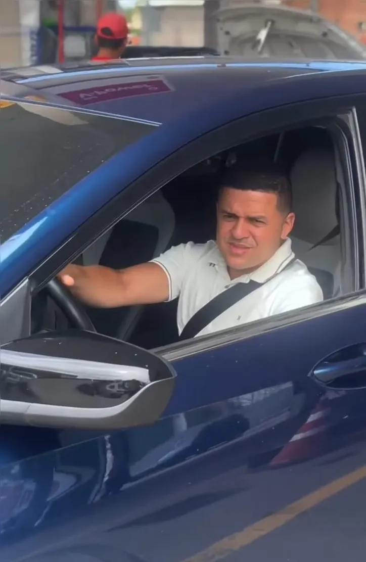 Elvis Silva, motorista por aplicativo e líder do movimento dos Motoristas de Aplicativo (MDA)