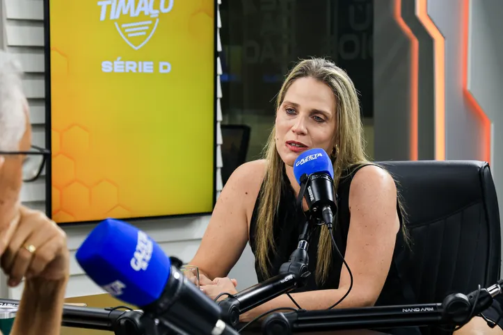Mírian Monte concedeu entrevista ao Bola Quente, nessa terça