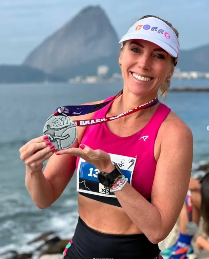 Naddya conta que pretende correr enquanto tiver forças e saúde
