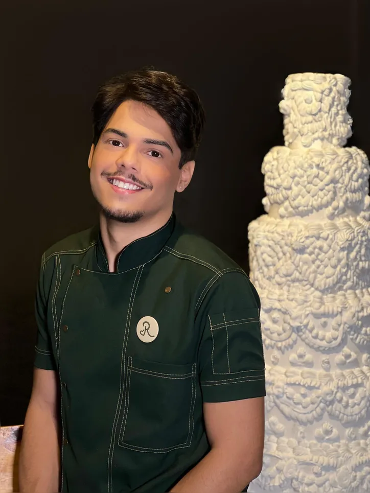 Robson Rodrigues teve a vida transformada pela confeitaria