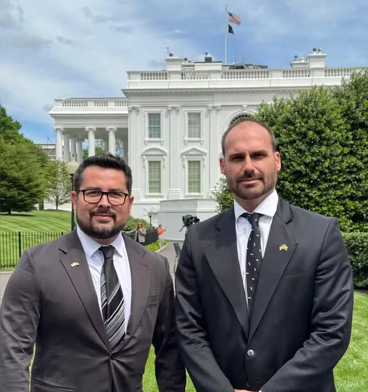 PGR denuncia Eduardo Bolsonaro e Paulo Figueiredo ao STF por coação
