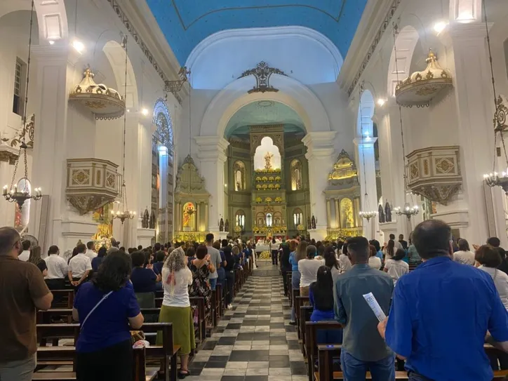 Primeira noite do Novenário da Padroeira na Catedral de Maceió