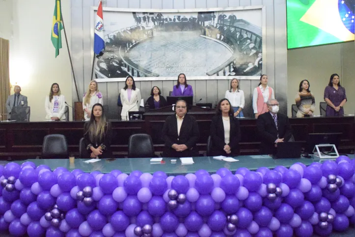 Sessão especial realizada ontem pela Assembleia Legislativa integra as ações do Agosto Lilás
