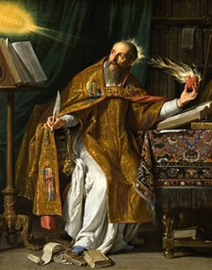 Santo Agostinho, foi um dos mais importantes teólogos e filósofos nos primeiros séculos do Cristianismo