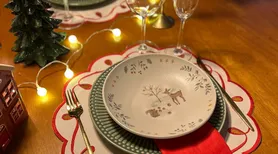 A magia da mesa posta no Natal