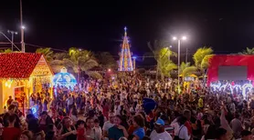 Luzes, desfile e música marcam a abertura do Natal de Todos Nós