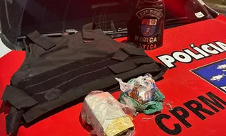 Preso suspeito de integrar facção criminosa Comando Vermelho