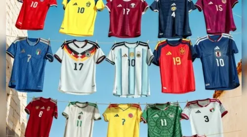 Adidas anuncia novas 22 camisas de seleções para a Copa do Mundo 2026 - Imagem