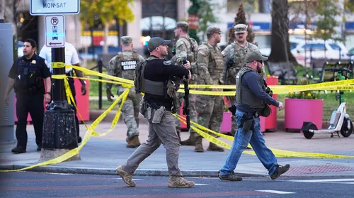 Agentes da Guarda Nacional são baleados perto da Casa Branca - Imagem