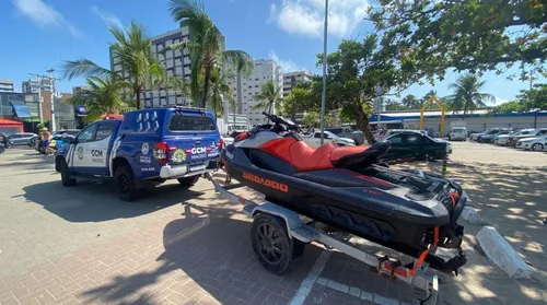 Aluguel clandestino de equipamentos na orla de Maceió é alvo de fiscalizações - Imagem