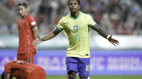 Brasil dá show e atropela a Coreia do Sul em amistoso: 5x0 - Imagem