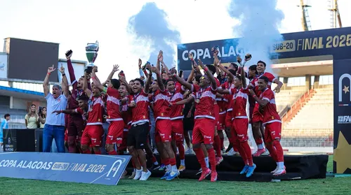 CRB vence o CSA de virada e é campeão da Copa AL Sub-20: 2x1 - Imagem
