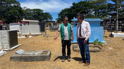 Defensoria faz vistoria em três cemitérios de Maceió e alerta para superlotação e estrutura precária - Imagem