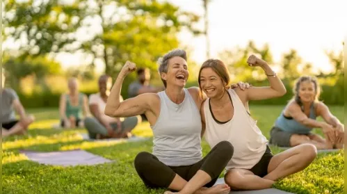 Estilo de vida pode influenciar a saúde durante a menopausa - Imagem