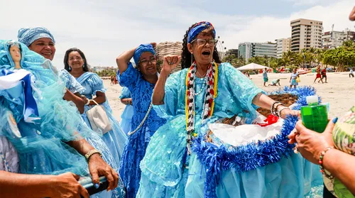 Grupos de matriz africana festejam Iemanjá - Imagem