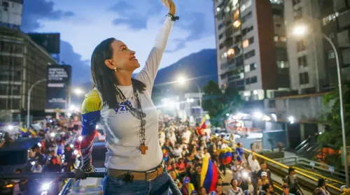 Nobel da Paz vai para María Corina Machado, opositora de Nicolás Maduro - Imagem