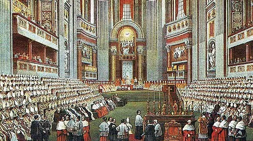 O papa nos dois últimos concílios ecumênicos - Imagem