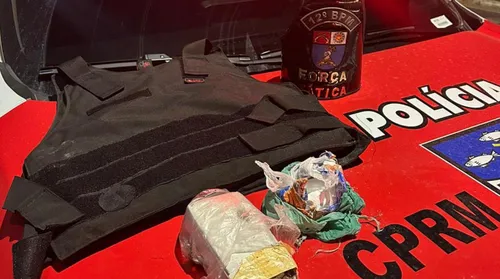 Preso suspeito de integrar facção criminosa Comando Vermelho - Imagem