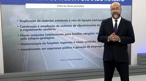 TV Gazeta: Governo de Alagoas anuncia investimento bilionário na capital; entenda a repercussão - Imagem