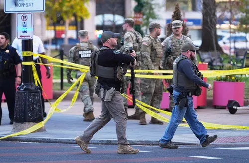 Agentes da Guarda Nacional são baleados perto da Casa Branca