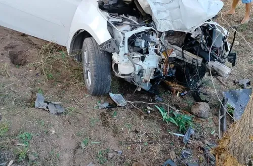 Pai e filho morrem em acidente na AL-220, em Piranhas