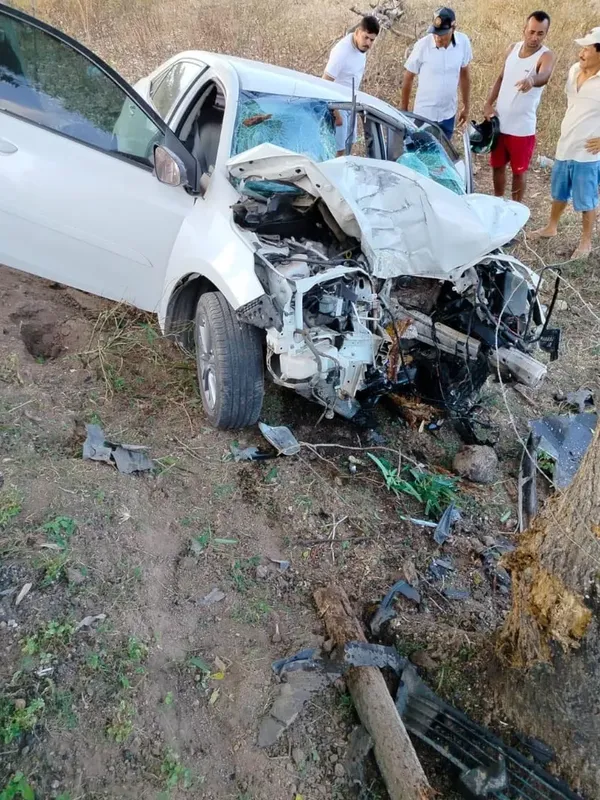 Pai e filho morrem em acidente na AL-220, em Piranhas