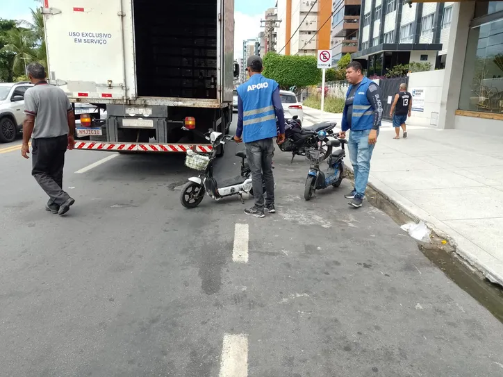 Fiscalização apreendeu bicicletas elétricas alugadas de forma irregular