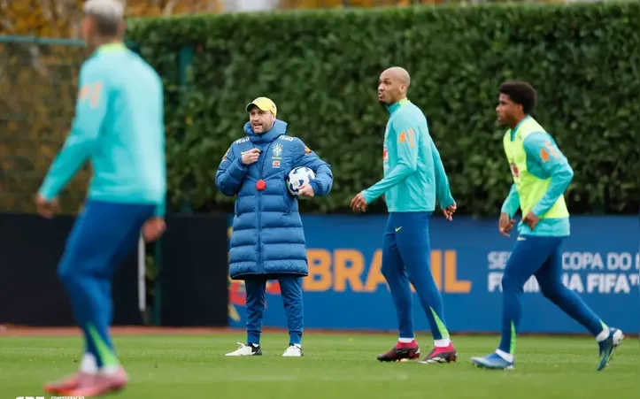 Seleção Brasileira fez nessa terça (11) mais um treino em Londres