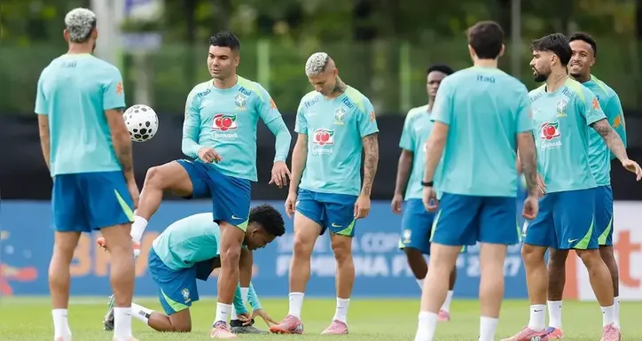 Seleção fez o último treino, nessa segunda, para jogo com Japão