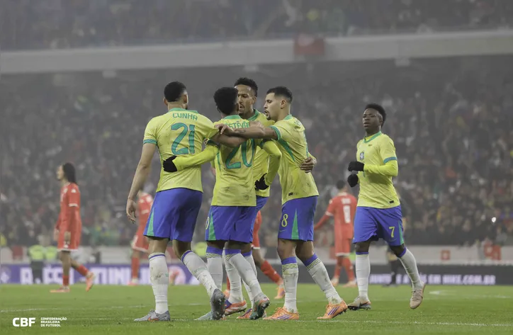 Seleção Brasileira ultrapassou Portugal e Holanda no ranking