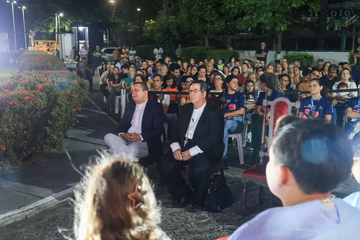 Arcebispo de Maceió, Dom Beto Breis, acompanhou a apresentação