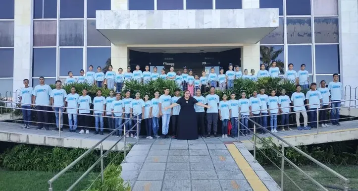 Coro infantil vai festejar a data com uma apresentação musical