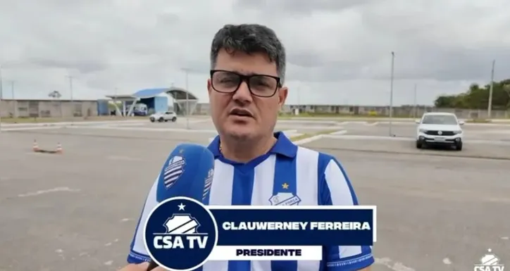 Presidente interiono do Azulão, Clauwerney Ferreira