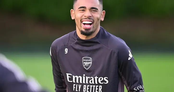 Atacante do Arsenal, Gabriel Jesus está afastado dos gramados há 9 meses